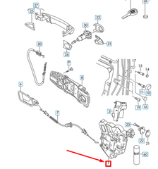 Front Right Door Lock Actuator 5E2837016A Compatible With SKODA OCTAVIAN (New Model)