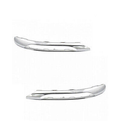 Fog Lamp Cover With Chrome Left 2048803224  Right 2048803324 Compatible With MERCEDES-BENZ C-CLASS (W204) Tag No.252