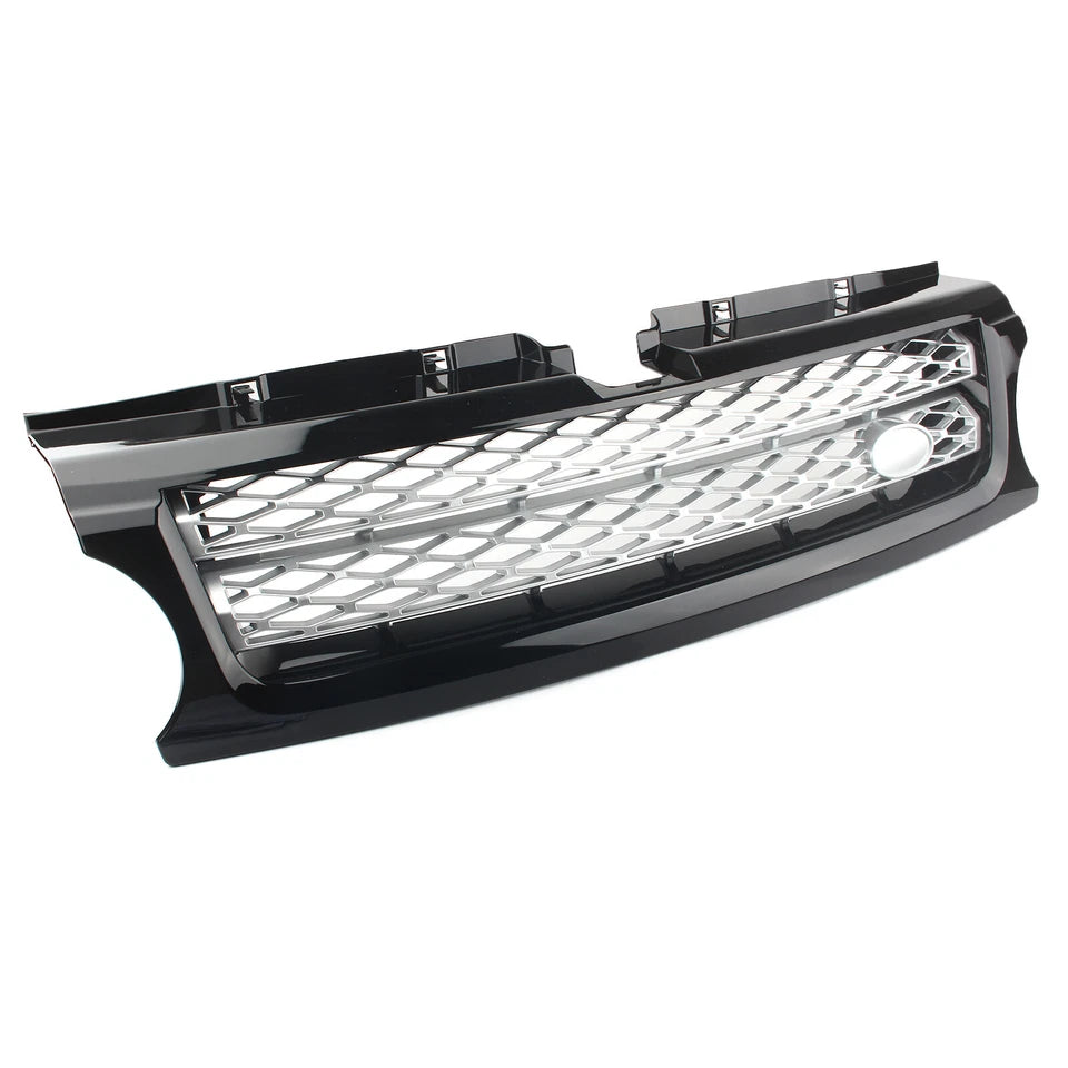 Glossy Black Show Grill LR030349 Compatible With Land Rover Range Rover Sport (L320) (2010-2013) Tag No.62