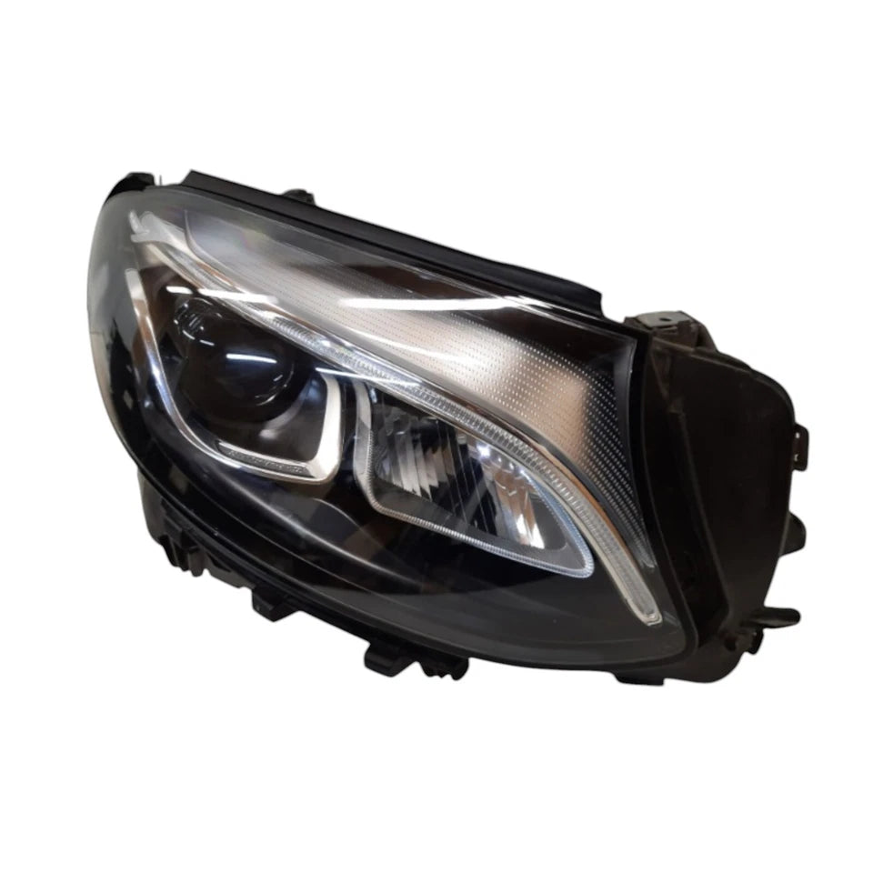 Headlight Headlamp Left A2539060901 & Right A2539061001 (Single Lens)  (Without Blaster) Compatible With MERCEDES-BENZ GLC (X253) 2015-2020 Tag No.115