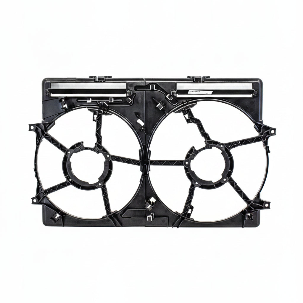 Cooling Radiator Fan Assembly Base 8k0121207A  Compatible With AUDI A4 B8 (8K2) | A4 / S4 & Q3 (8UB, 8UG) & Q5 (8RB) & A6 C7 (4G2, 4GC) | A6 / S6