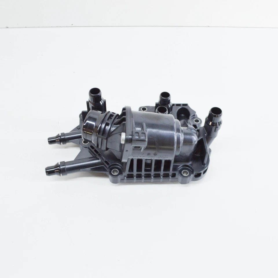Thermostat Housing 11538576288 Compatible With BMW 5 (G30, F90) & 6 Gran Turismo (G32) & 7 (G11, G12) & X4 (G02, F98) & X5 (G05, F95) & X7 (G07) Tag No.100