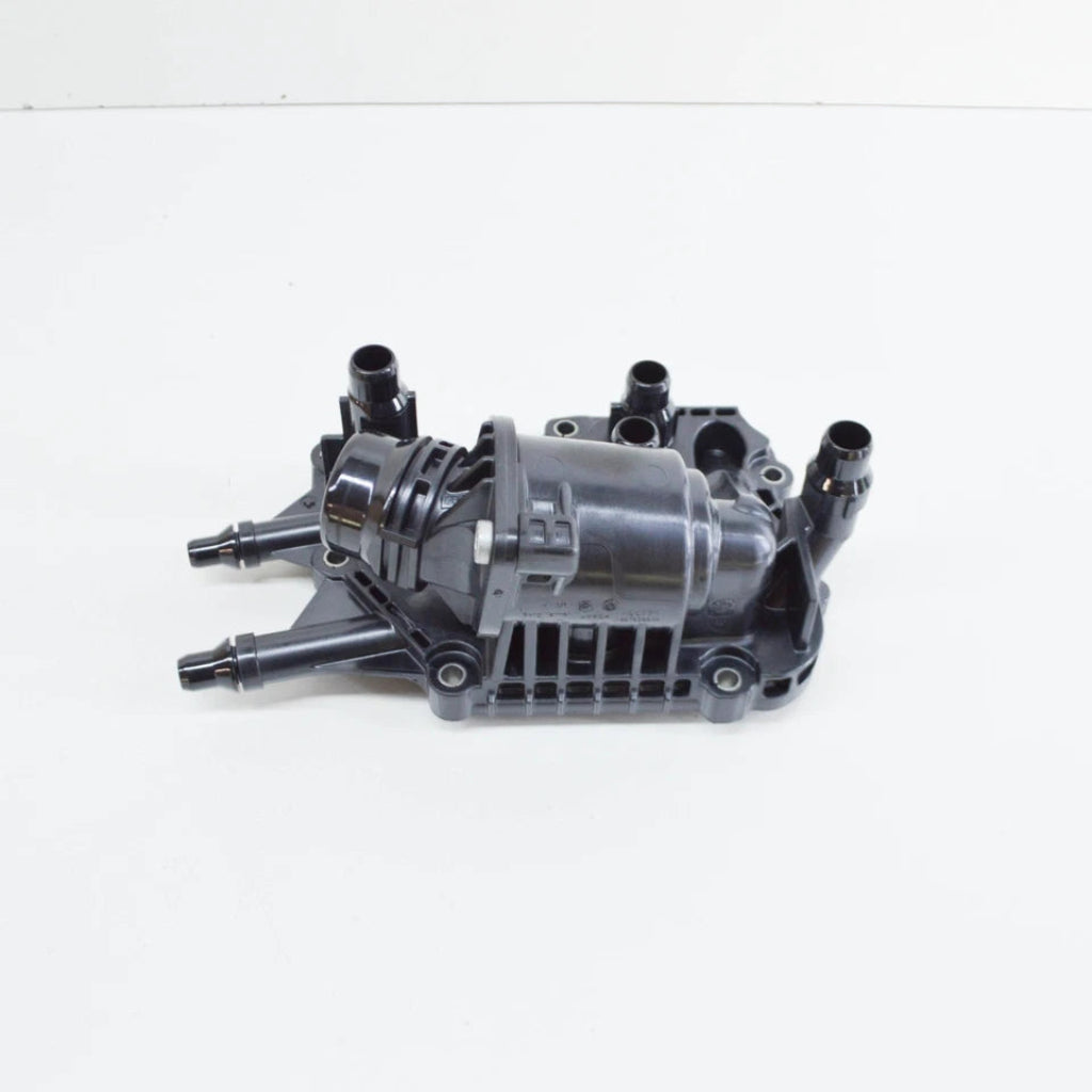 Thermostat Housing 11538576288 Compatible With BMW 5 (G30, F90) & 6 Gran Turismo (G32) & 7 (G11, G12) & X4 (G02, F98) & X5 (G05, F95) & X7 (G07) Tag No.100