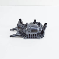 Thermostat Housing 11538576288 Compatible With BMW 5 (G30, F90) & 6 Gran Turismo (G32) & 7 (G11, G12) & X4 (G02, F98) & X5 (G05, F95) & X7 (G07) Tag No.100