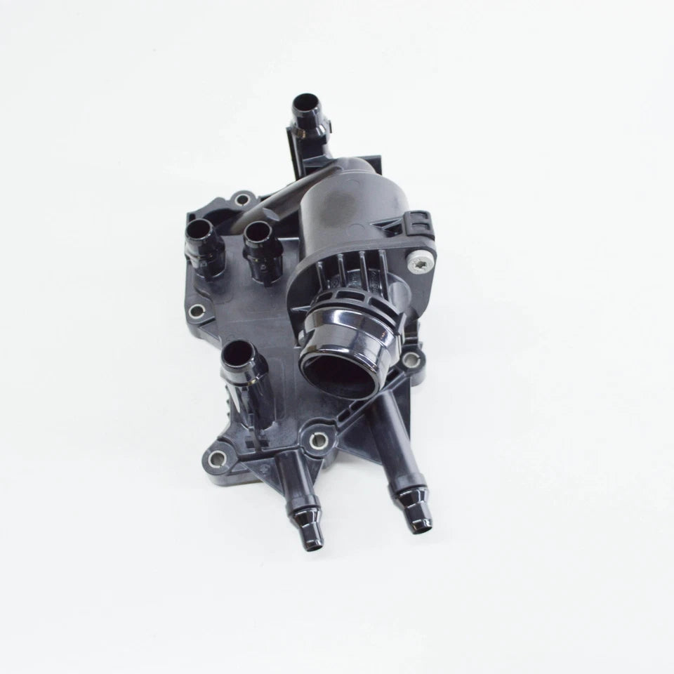 Thermostat Housing 11538576288 Compatible With BMW 5 (G30, F90) & 6 Gran Turismo (G32) & 7 (G11, G12) & X4 (G02, F98) & X5 (G05, F95) & X7 (G07) Tag No.100