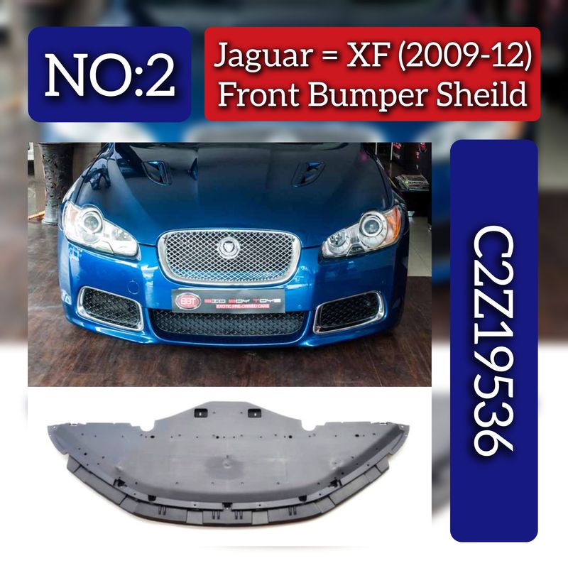 Front Bumper Sheild C2Z19536  Compatible With Jaguar XF (2009-2012) Tag No.2