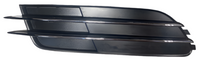 Fog Lamp Cover (Matt Black) Left 4GD807681 & Right 4GD807682 Compatible With AUDI A6 C7 2013-2015 Tag No.33