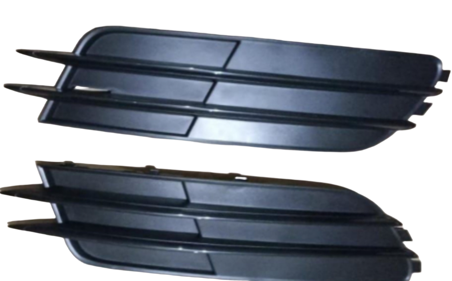 Fog Lamp Cover (Black Chrome) Left 4G0807681A & Right 4G0807682A Compatible With AUDI A6 C7 2013-2015 Tag No.32