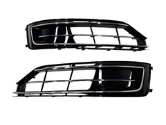 Fog Lamp Cover Compatible With AUDI A8 D4 2013-2016 Fog Lamp Cover Left 4H0807679AA & Right 4H0807680AA Tag-FC-63