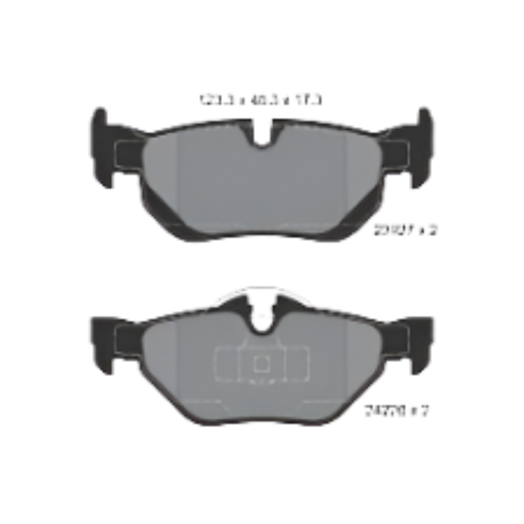 Rear Brake Pad 34212288891 34216774692 2392701  P06038 Compatible With BMW 3 Series E90