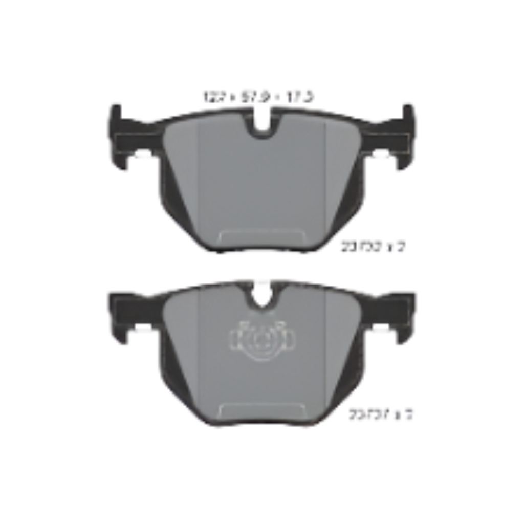 Rear Brake Pad 34216763043 34216763044 2373201 P06033 Compatible With BMW 5 Series E60
