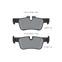 Rear Brake Pad 34216851917 34216859917 2533101 P06094  Compatible With BMW X1 F48