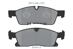 Front Brake Pad A0074208120 2519201 P050108 Compatible With MERCEDES-BENZ GL-CLASS X166 & GLE W166 & GLS X166