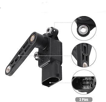 Headlight Level Sensor 37146870200 37146867646 37146853747 37146895467 Compatible With BMW X1  F48 & X5 F15 & MINI F56 & MINI F57