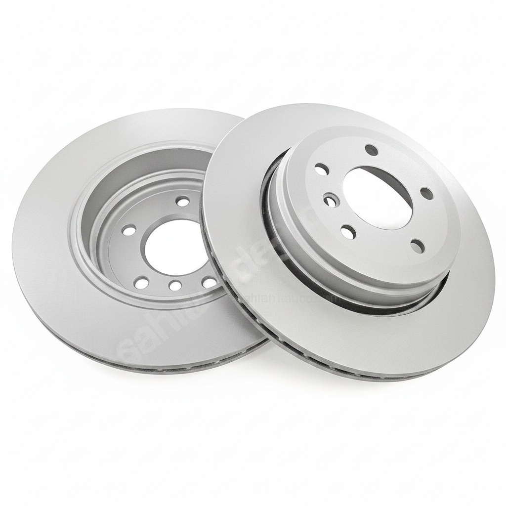 Rear Brake Disc Set 34216753215 34216864061 34216778965 Compatible With BMW 5 Series E60