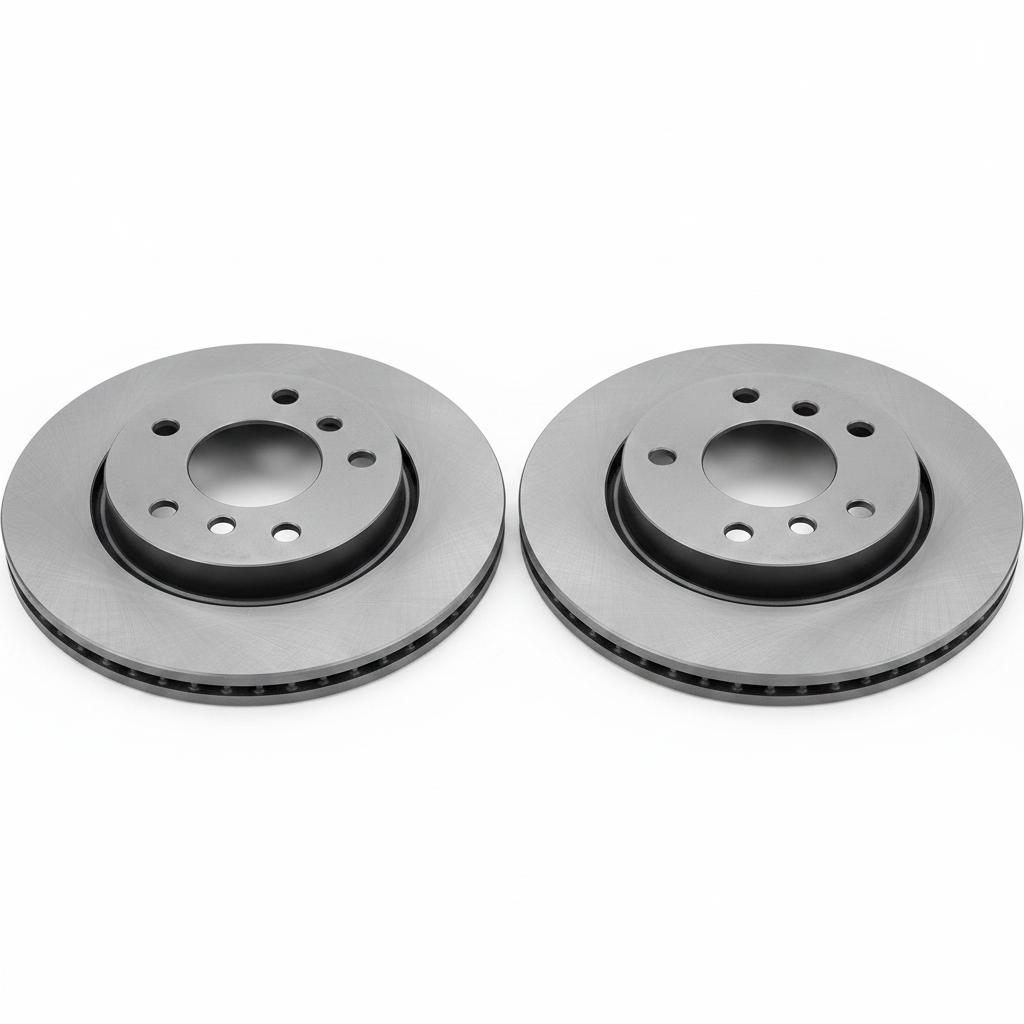 Rear Brake Disc Set 34216855007 34216792227 Compatible With BMW 3 Series E90