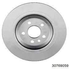 Rear Brake Disc Set 30769059  Compatible With VOLVO S60 II (134)  & S60 II Cross Country (134) & S80 II (124)