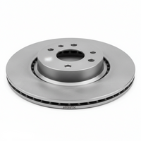 Rear Brake Disc Set 30769059 31471746 Compatible With VOLVO S60 II (134)  & S60 II Cross Country (134) & S80 II (124)