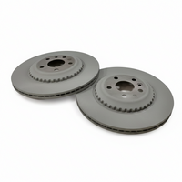 Rear Brake Disc Set LR114564 LR161919 Compatible With LAND ROVER DISCOVERY SPORT (L550) & RANGE ROVER EVOQUE (L551)