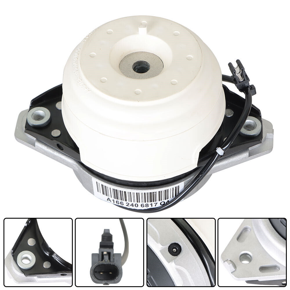 Engine Mount Set With Sensor Compatible With MERCEDES-BENZ GLE W166  Engine Mount Left 1662406817 & Right 1662406917