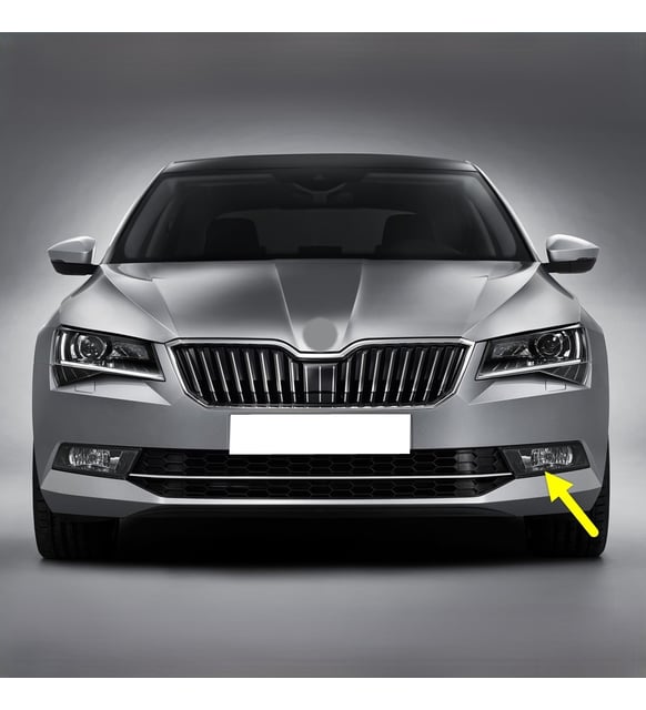 Fog Lamp (DRL) Set Left 3V0941699 & Right 3V0941700 Compatible With Skoda Superb (2015-2018) Tag No.182