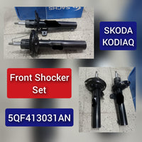 Front (Left & Right Same)  Shock Absorber 5QF413031AN 5QF413031AP Compatible With SKODA KODIAQ I (NS6, NS7, NV7) & SUPERB III (3V3) (1PCS)