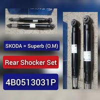 Rear (Left & Right Same)  Shock Absorber 4B0513031P Compatible With SKODA SUPERB I (3U4) (1PCS)