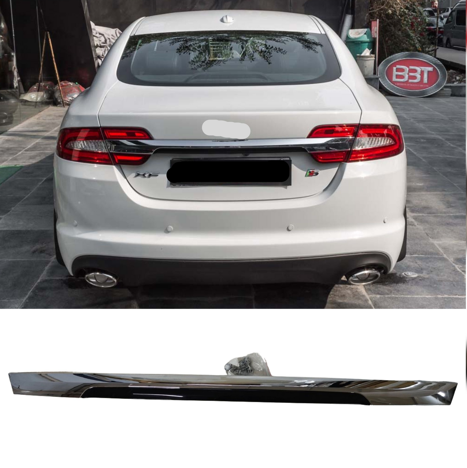 Rear Trunk Chrome C2Z17818 Compatible With Jaguar XF (2012-2015) Tag No.26