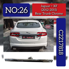 Rear Trunk Chrome C2Z17818 Compatible With Jaguar XF (2012-2015) Tag No.26