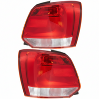 Tail Light Set Left 6RG945257 & Right 6RG945258 Compatible With Volkswagen Polo (2014)
