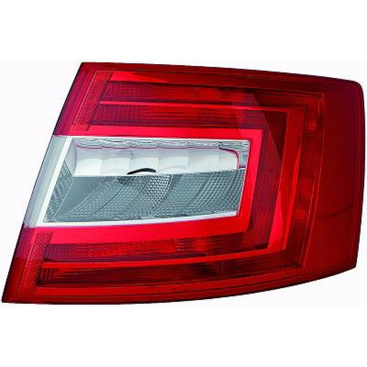 Tail Light Assy Set (Non LED W/O Bulb Holder) Left 5E5945111 & Right5E5945112 Compatible With Skoda Octavia (2014-2016) Tag No.177
