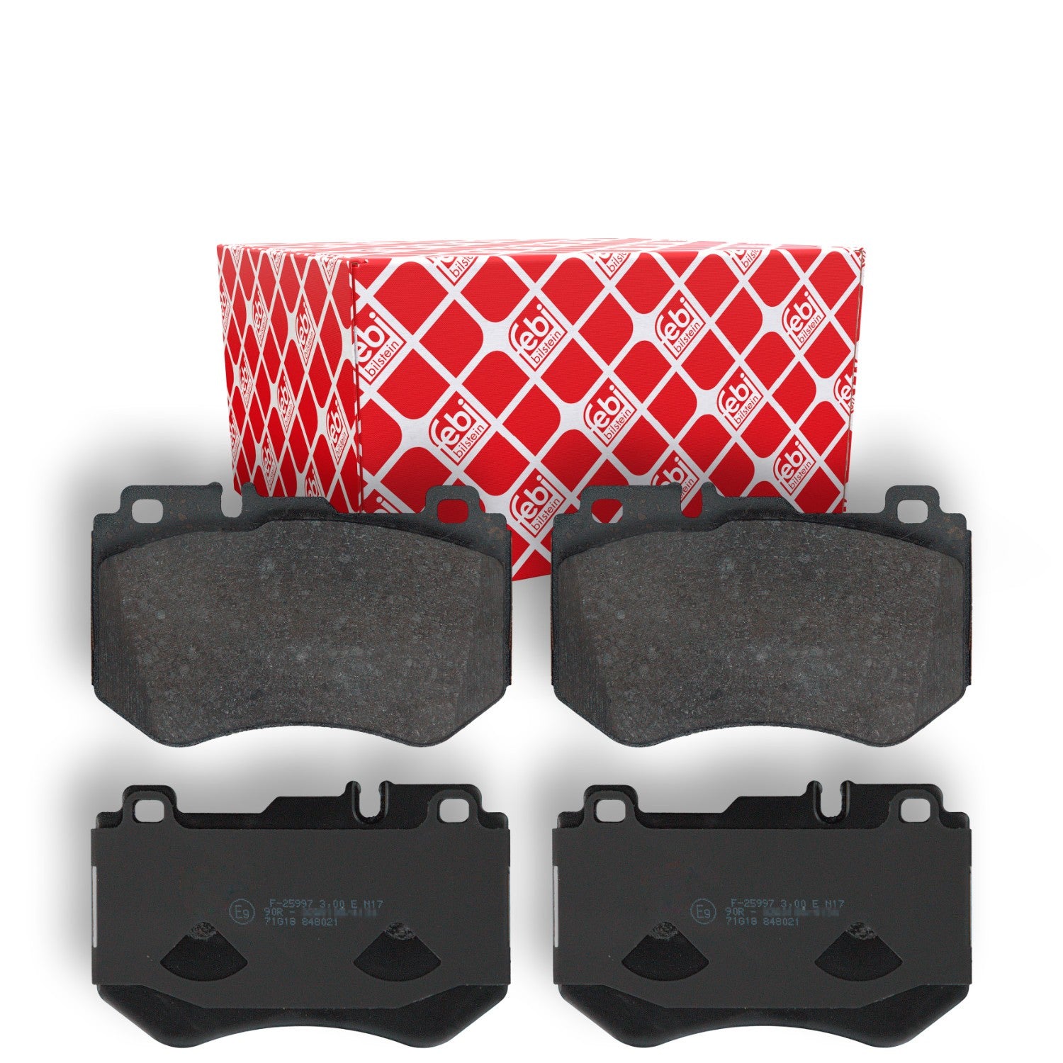 Front Brake Pad Set 0084201720 Compatible With Mercedes Benz W205