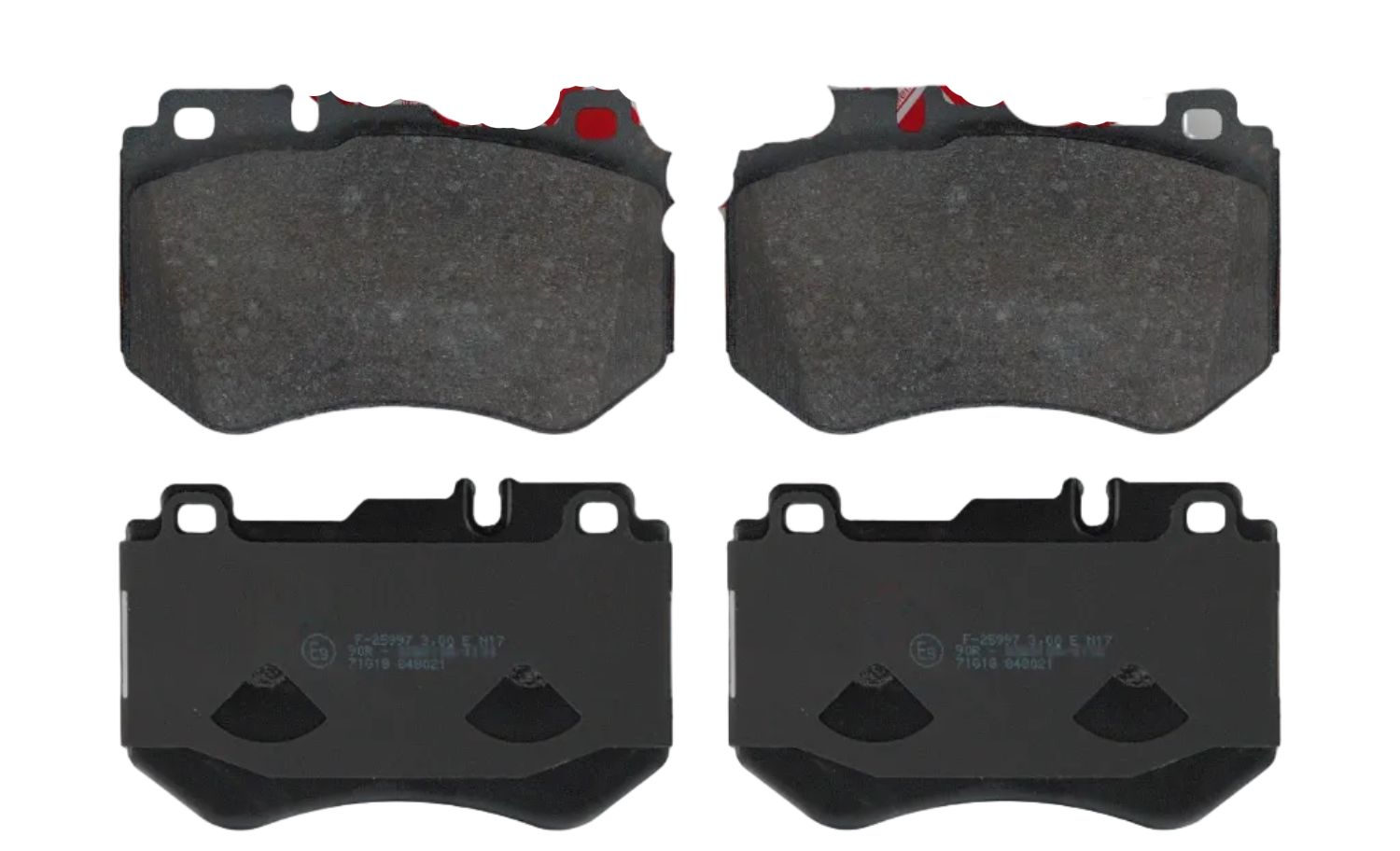 Front Brake Pad Set 0084201720 Compatible With Mercedes Benz W205