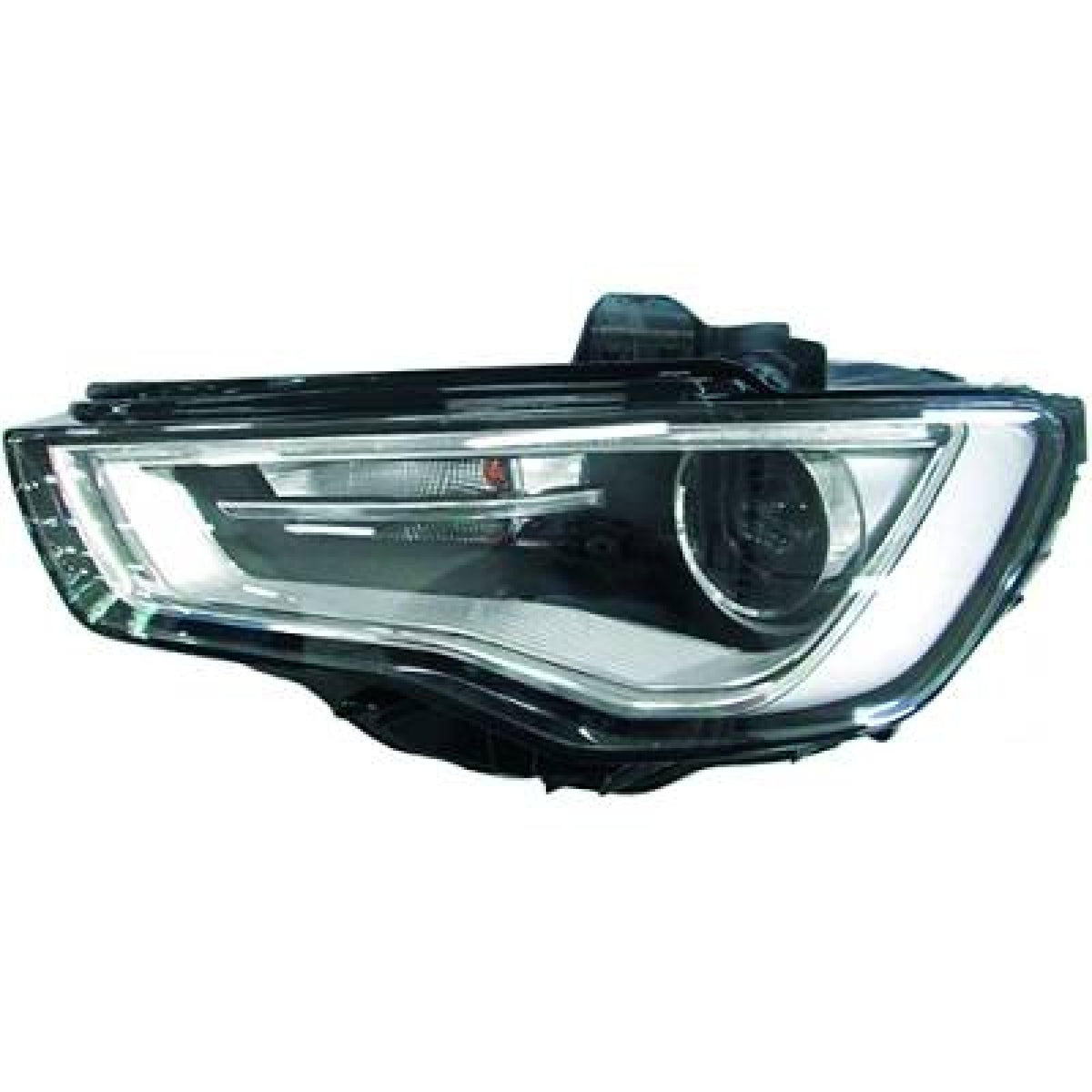 Headlight Headlamp Left 8V0941005C & Right 8V0941006C 8V0941043M 8V0941005C 8V0941043C (With Blaster) Compatible With AUDI A3 (2012-2015) Tag No.166