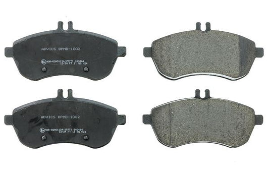 Front Brake Pad Set 0074205520 Compatible With Mercedes Benz W204 W207
