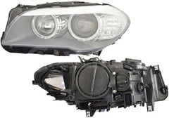 Complete Headlight Assembly ( Bi-Xenon AFS) Left 63117271907 & Right 63117271908 Compatible With BMW F10 2009-2013