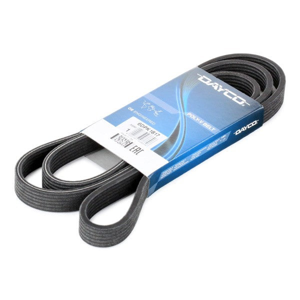 Fan Belt 6DPK1817 11287800345 11288506994 11288512069 Compatible With BMW 3 (E90) 3 Convertible (E93) (DAYCO)