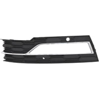 Fog Lamp Cover Set (With Silver Chrome) Left 5E3807681C 5E3853767 & Right 5E3807682C 5E3853768 Compatible With Skoda Octavia (2021-2023) Tag No.1194