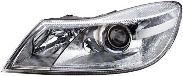Complete Headlight Assy Set (9 Pin) Left 1Z2941017R & Right 1Z2941018R Compatible With Skoda Octavia (2010-2013) Tag No.171