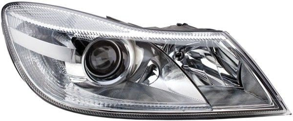Complete Headlight Assy Set (9 Pin) Left 1Z2941017R & Right 1Z2941018R Compatible With Skoda Octavia (2010-2013) Tag No.171