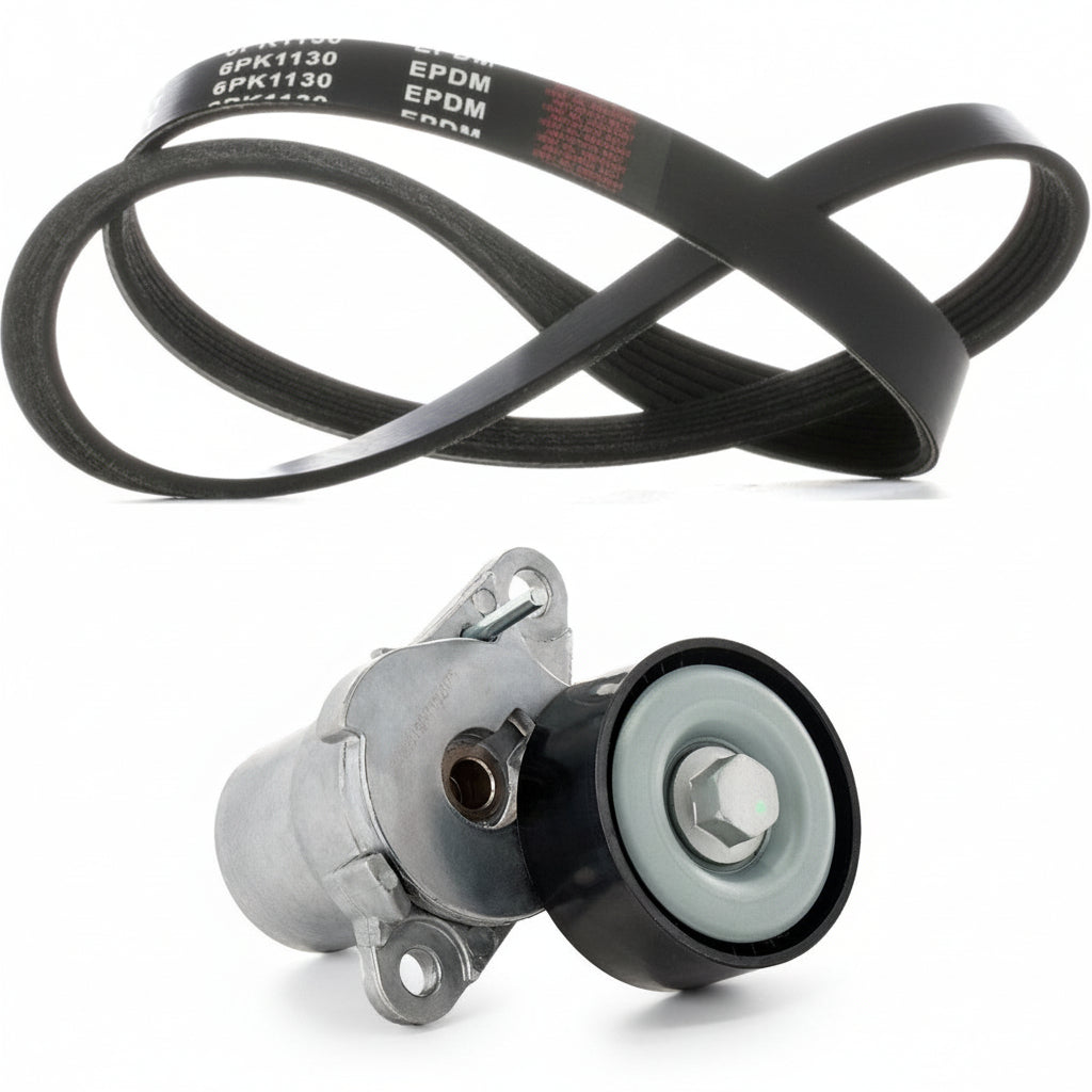 Multi Rib Belt Kit 6PK1130K3 Compatible With SKODA OCTAVIA III (5E3, NL3, NR3) SUPERB III (3V3) (CONTINENTAL)
