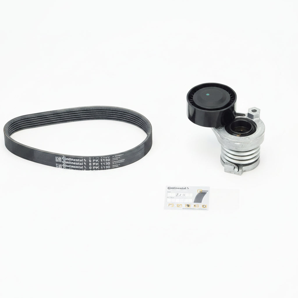 Multi Rib Belt Kit 6PK1130K3 Compatible With SKODA OCTAVIA III (5E3, NL3, NR3) SUPERB III (3V3) (CONTINENTAL)