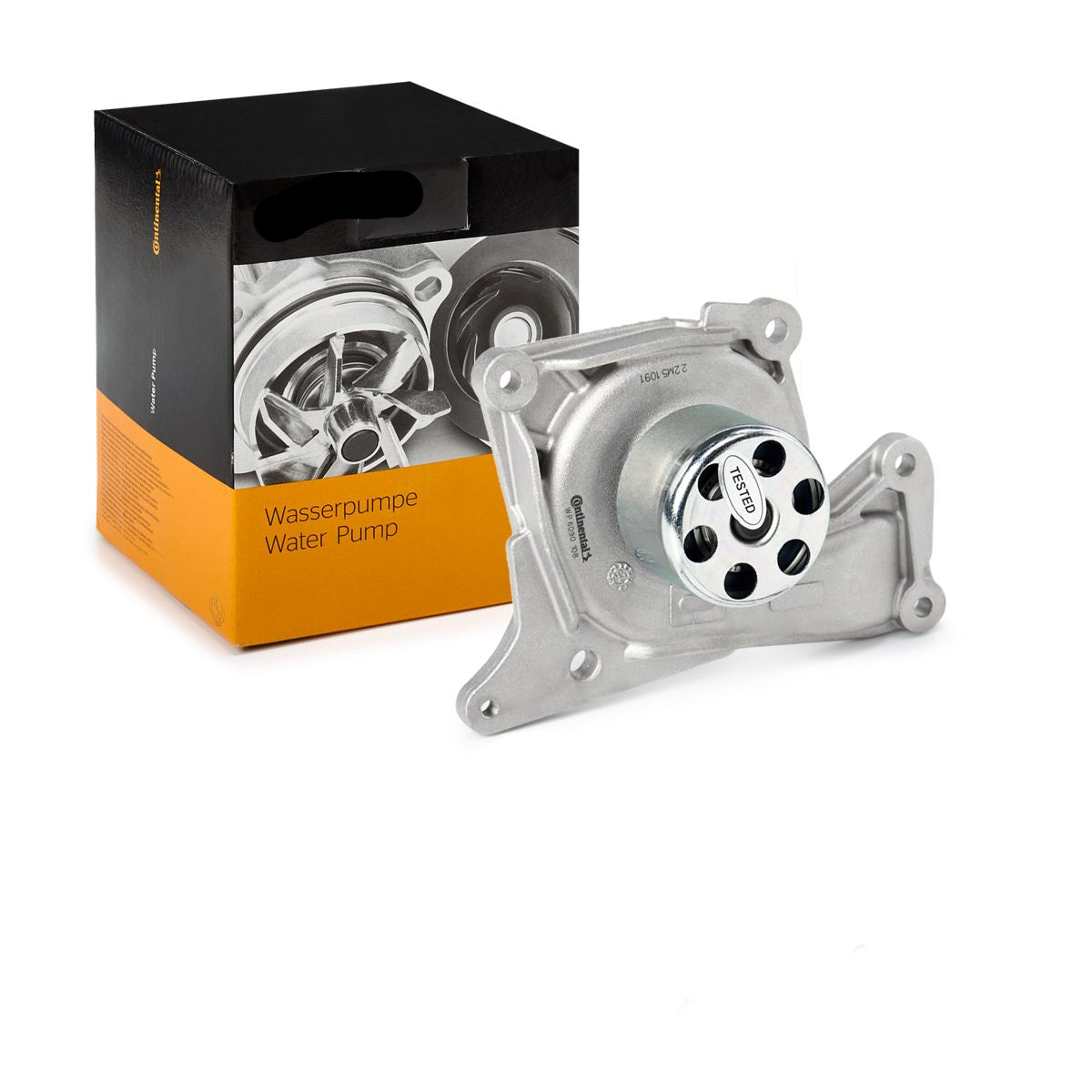 Water Pump WP6092 & 06H121008F & 06H121026AB & 06H121026AF & 06H121026AG & 06H121026B & 06H121026BA & 06H121026BP & 06H121026CF Compatible With SKODA OCTAVIA II (1Z3) | LAURA OCTAVIA II Combi (1Z5) SUPERB II (3T4)  CONTINENTAL
