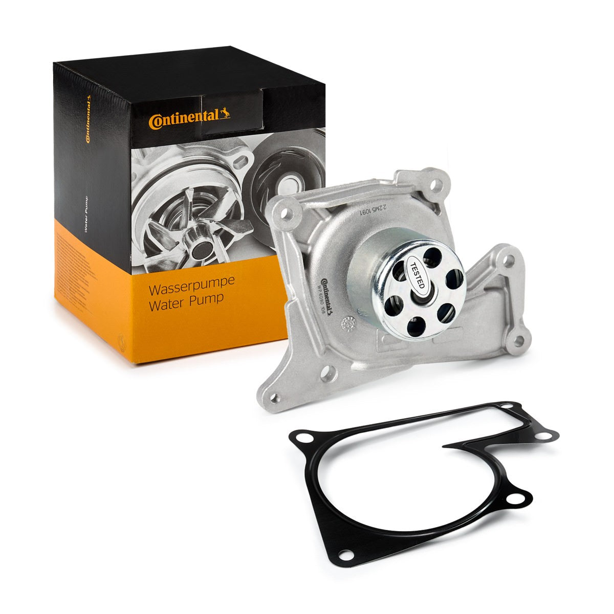 Water Pump WP6092 & 06H121008F & 06H121026AB & 06H121026AF & 06H121026AG & 06H121026B & 06H121026BA & 06H121026BP & 06H121026CF Compatible With SKODA OCTAVIA II (1Z3) | LAURA OCTAVIA II Combi (1Z5) SUPERB II (3T4) SUPERB II Estate (3T5) CONTINENTAL