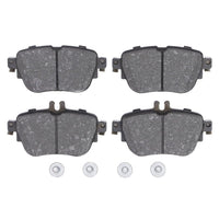 Rear Brake Pad Set 0004206100 Compatible With Mercedes Benz W213