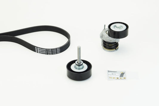 MULTI-RIB BELT KIT 6PK1733K3 Compatible With VW JETTA IV (162, 163, AV3, AV2) | JETTA / CLASICO | VENTO, POLO V Saloon (602, 604, 612, 614) | VENTO (CONTINENTAL)