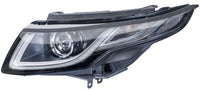Complete Headlight Assy Left   LR087244 & Right LR084570  (Both Side 10 Pin) Compatible With Land Rover  Range Rover Evoque - L538 (2016-2019) Tag No.16