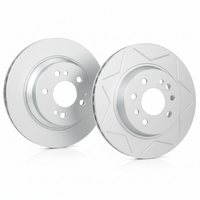 Rear Brake Disc Set LR132810 LR161901 LR187241 Compatible With LAND ROVER L316