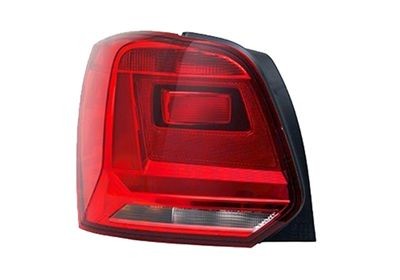 Tail Light Set Left 6C0845095 & Right 6C0845096 Compatible With Volkswagen Polo (2014)
