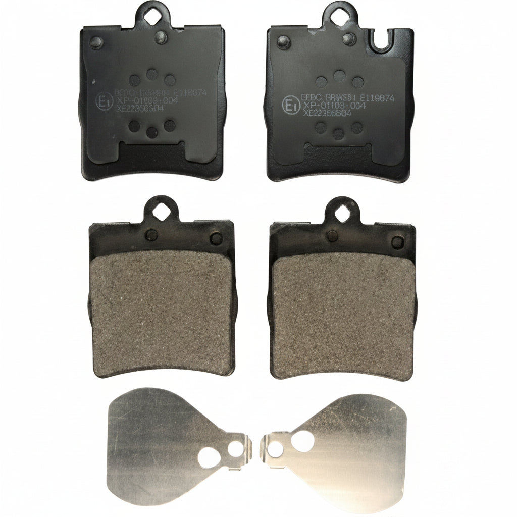 Rear Brake Pad Set 0034202820 Compatible With Mercedes Benz W203